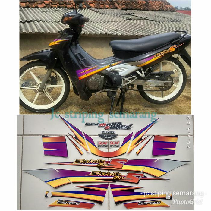 Gambar striping satria s 1998 - Hitam dari jc striping semarang undefined Tokopedia
