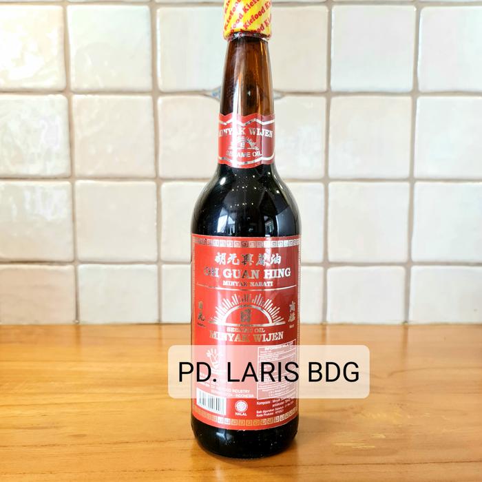 Gambar MINYAK WIJEN CAP MATAHARI OH GUAN HING 600ML (SUN BRAND SESAME OIL) dari PD. Laris undefined Tokopedia