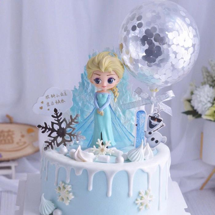 Gambar Mainan Anak Boneka Frozen | Cake Topper | Dekorasi Kue Ulang Tahun - Elsa dari RAVAmaret undefined Tokopedia