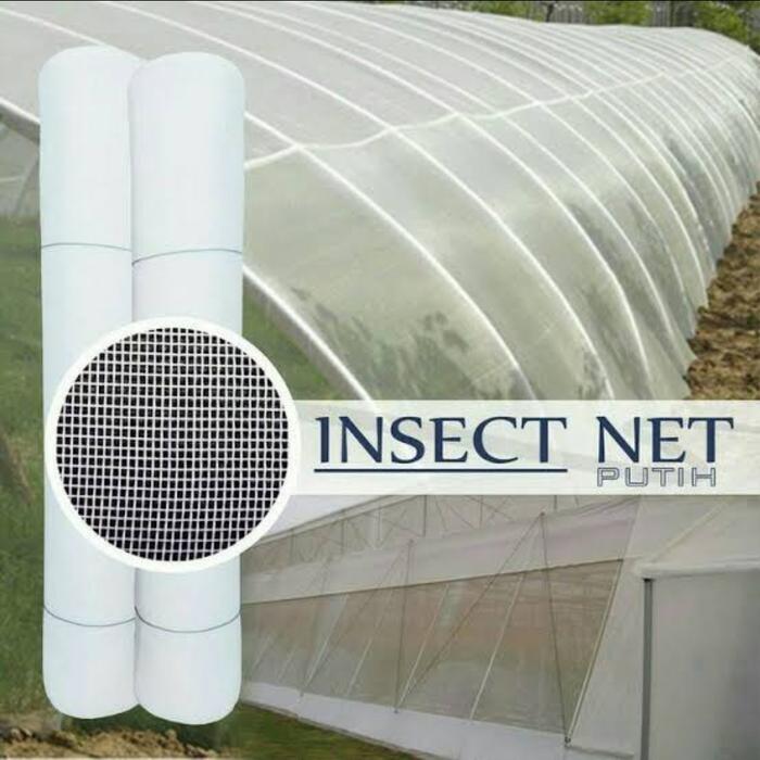 Gambar jaring insect net (kasa) Lebar 1 meter ! panjang 10 meter - Putih dari D'SaLam Store undefined Tokopedia
