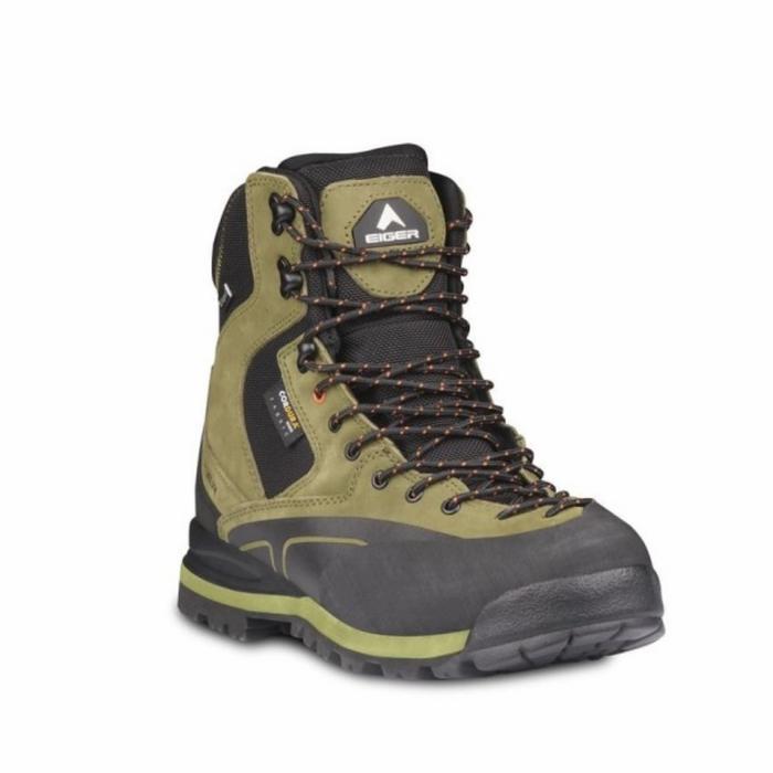 Gambar Sepatu Boots Hiking Eiger Python High Cut - Original - Green Black, 38 dari TD SPEEDSHOP undefined Tokopedia