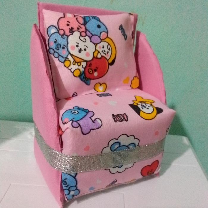 Gambar mainan kursi sofa untuk boneka Barbie handmade - bts dari kidyshop13 undefined Tokopedia