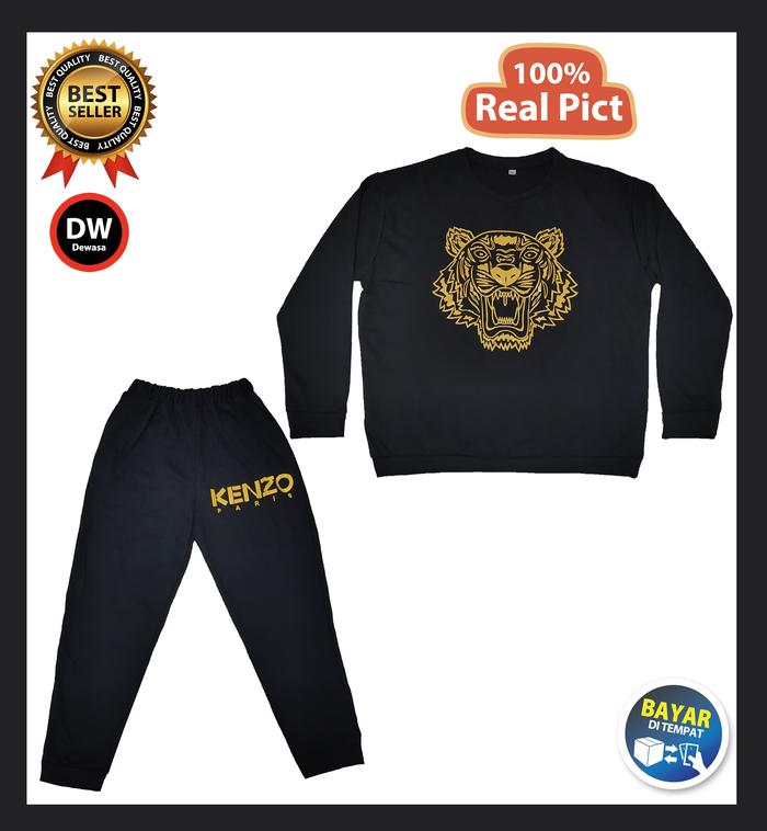 Gambar Trend Model Setelan fashion wanita(HITAM MACAN) - Hitam, XXL dari Trend model undefined Tokopedia