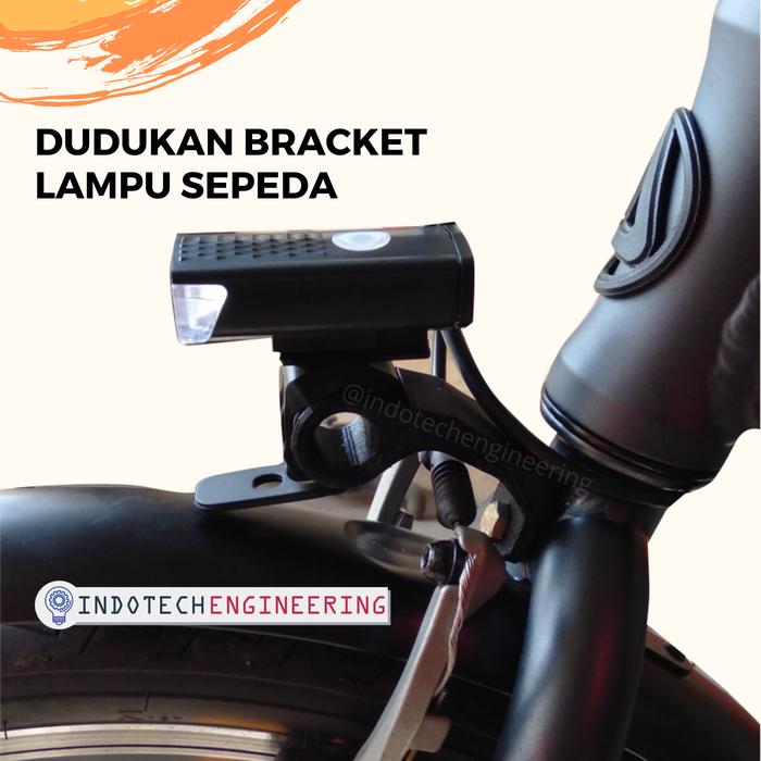 Gambar Dudukan Bracket Lampu Sepeda - Lampu dari Lumin Living undefined Tokopedia