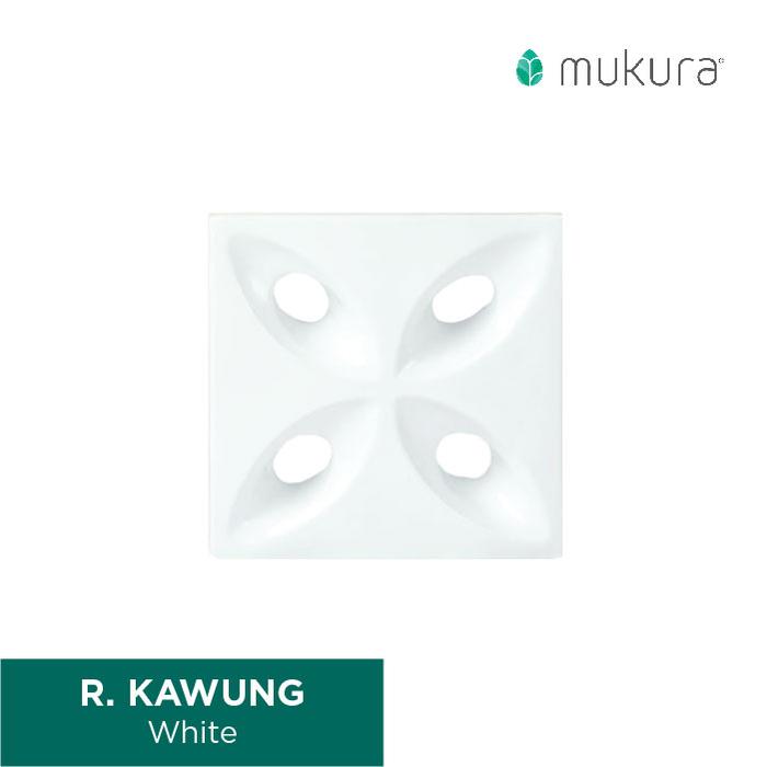 Gambar Roster Keramik Anti Tampias Hujan Mukura Kawung 20x20cm - White dari Roster Granit Mukura undefined Tokopedia