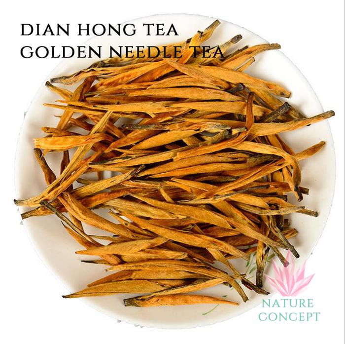 Gambar Teh Dian Hong Tea Yunan Pure Gold Tea kualitas PREMIUM Highest Quality - 10 Gram dari Nature Concept undefined Tokopedia