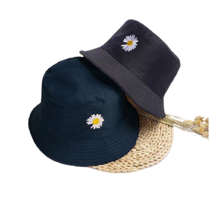 Gambar Topi Buket Anak Perempuan 2-6 tahun Daisy Balita / Bucket Hat Balita - Navy-Hitam dari BeliYu Kids undefined Tokopedia