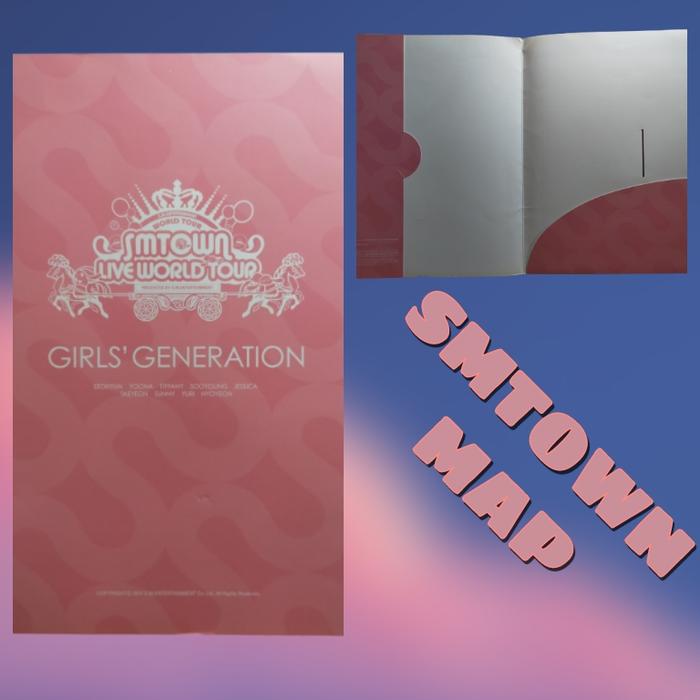 Gambar Map Kertas SMTOWN - SNSD dari Rimestuff undefined Tokopedia