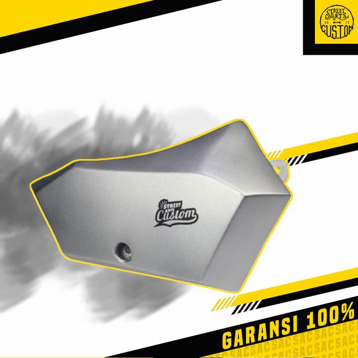 Gambar Paket Grill Headlamp & Undertank PNP Yamaha XSR 155 - silver dari SAC Product Kota Depok Tokopedia