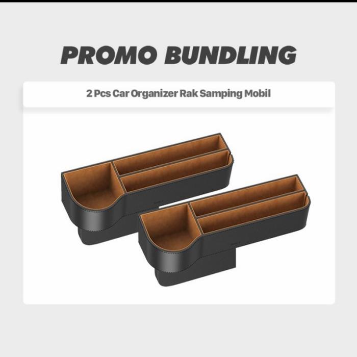 Gambar FRONT SEAT CAR ORGANIZER RAK SAMPING STORAGE KURSI JOK MOBIL - 2 pcs dari DJAPS27 undefined Tokopedia