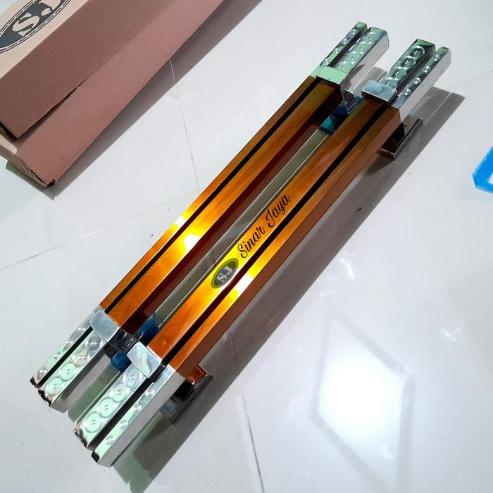 Gambar Handle pintu ruma minimalis gagang tarikan pegangan pintu stainless - 33cm dari NUR SJ undefined Tokopedia