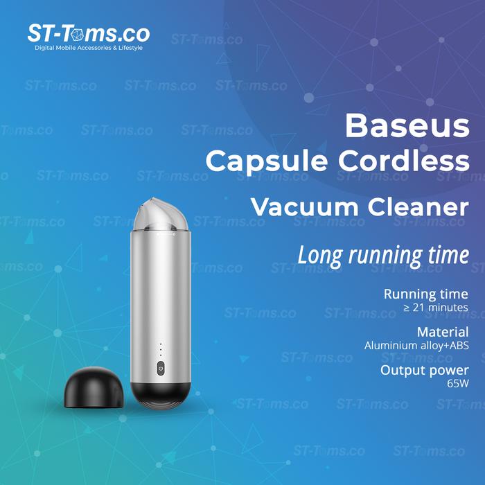 Gambar Baseus Capsule Cordless Vacuum Cleaner - Silver dari ST-Toms.co undefined Tokopedia