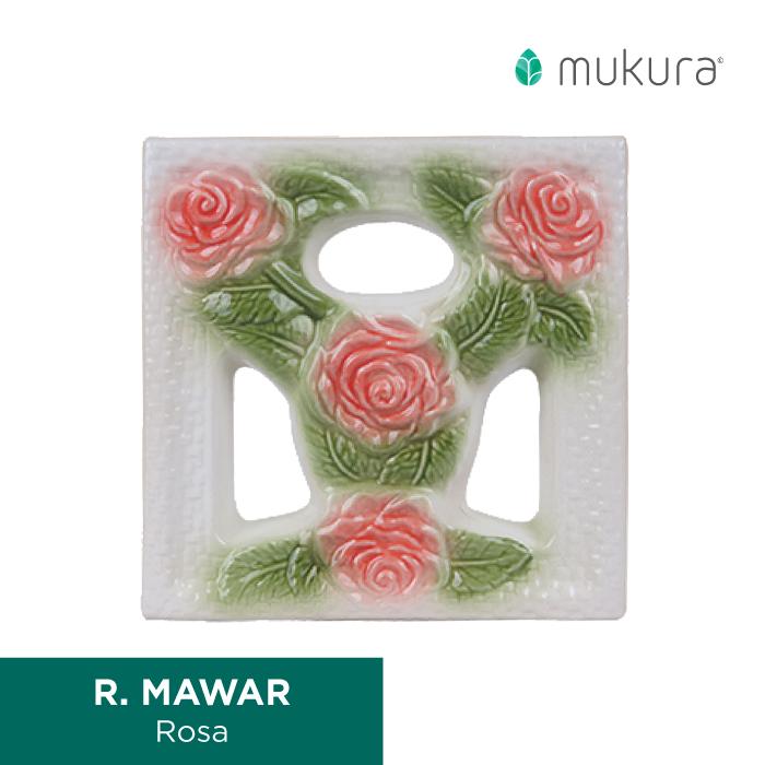 Gambar Rooster / Roster / Lubang Angin / Loster Mawar 30x30cm - Rosa dari Roster Granit Mukura undefined Tokopedia