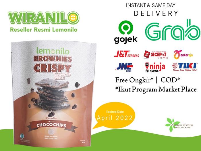 Gambar Lemonilo Brownies Crispy - Coklat dari Akusara Natura undefined Tokopedia