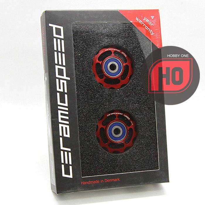 Gambar Ceramic Speed Pulley Wheels for SRAM 11s RED Standard Non Coated dari Hobby One Specialty undefined Tokopedia