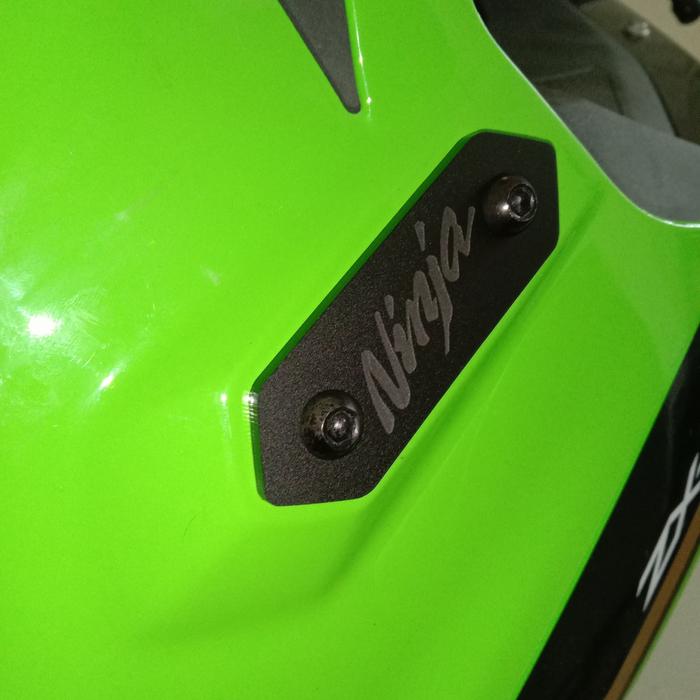 Gambar Mirror blanking - ninja zx 25r - 250 fi old new - zx 636 - 250 sl mono - Hitam, Tanpa Baut dari Morvell Motoproject undefined Tokopedia
