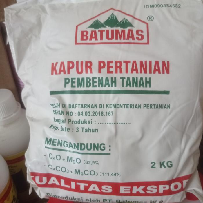 Gambar Pupuk Kapur Dolomit Kapur Pertanian 2 kg dari Akung Pot undefined Tokopedia