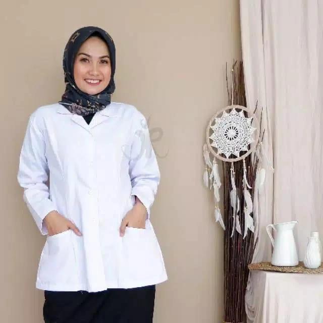 Gambar BAJU GURU PUTIH WANITA/SERAGAM PNS/ASN/PPL - Putih, S dari ROCK HELL undefined Tokopedia