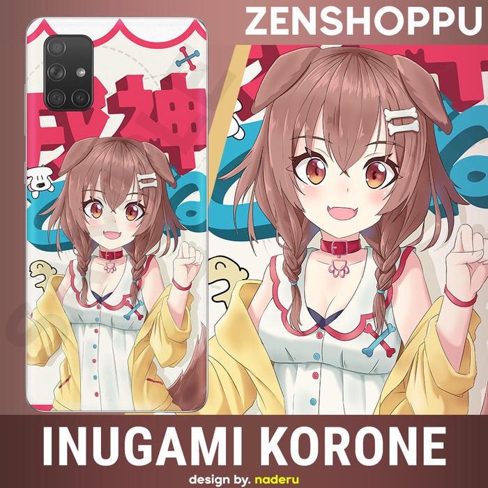 Inugami Korone Hololive JP Aonouta Phone Case SOFTCASE TPU