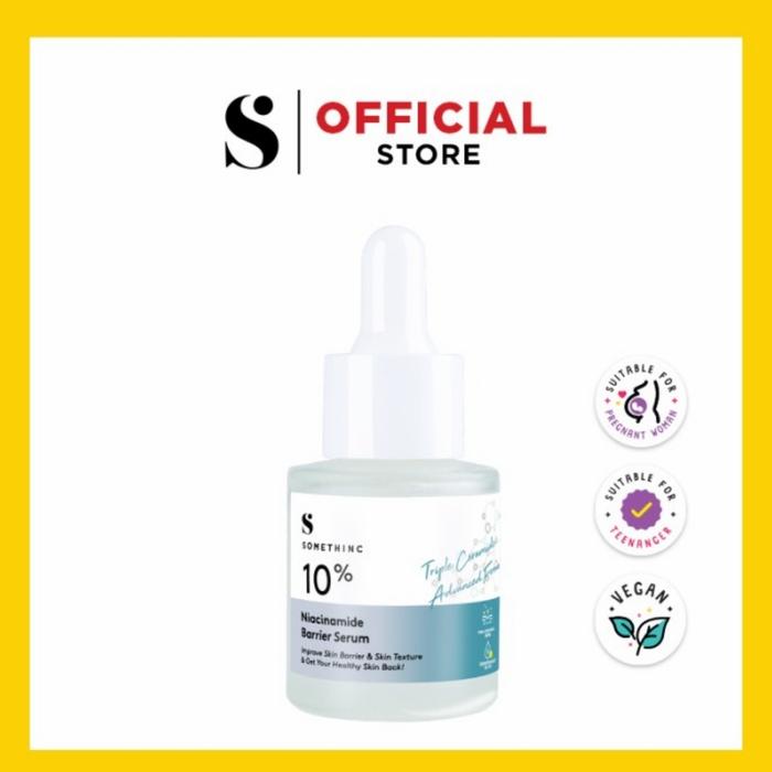 Gambar SOMETHINC 10% NIACINAMIDE BARRIER SERUM 20ML dari Red Jangmi undefined Tokopedia
