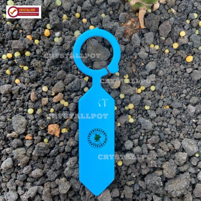 Gambar label tag tanaman nkt warna warni name tag bahan tebal - satuan - Biru Muda dari CRYSTALLPOT undefined Tokopedia