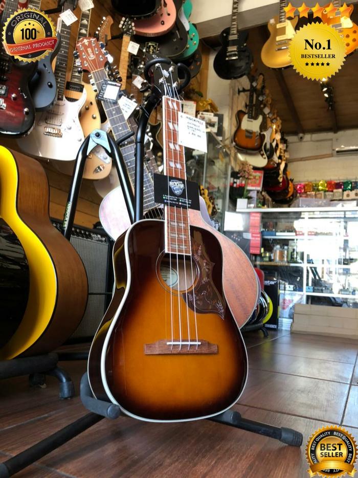 Gambar EPIPHONE HUMMINGBIRD ACOUSTIC/ ELECTRIC TENOR UKULELE, TOBACCO SUNBUSR dari Rockpizz Music Sesetan undefined Tokopedia