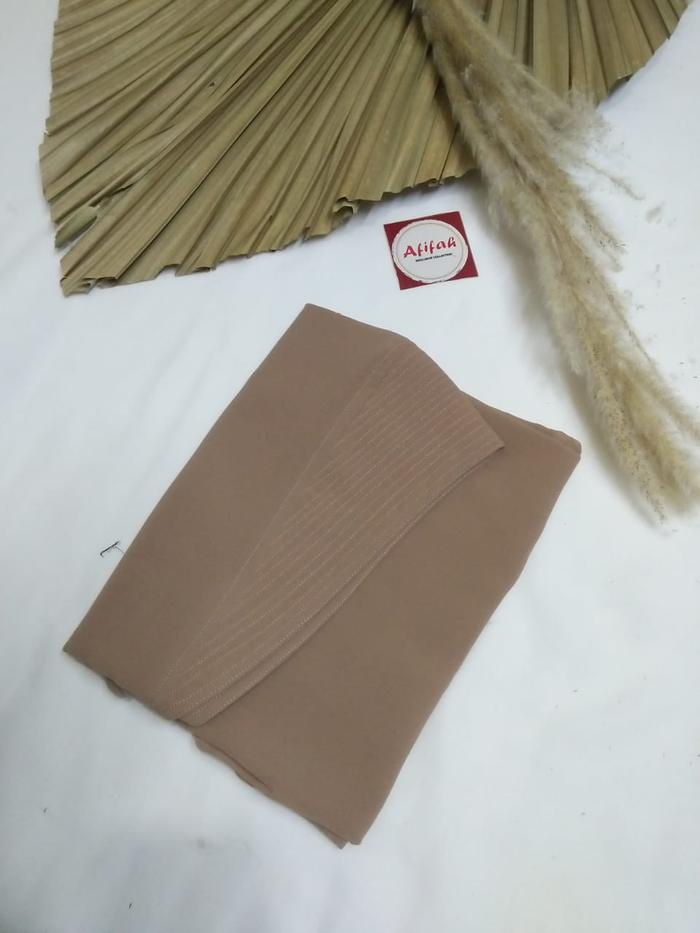 Gambar HIJAB CERUTY 2 LAYER TERBARU Khimar Hijab Instan Pet antem - Ranaz.id - Milo dari Ranaz Collection undefined Tokopedia