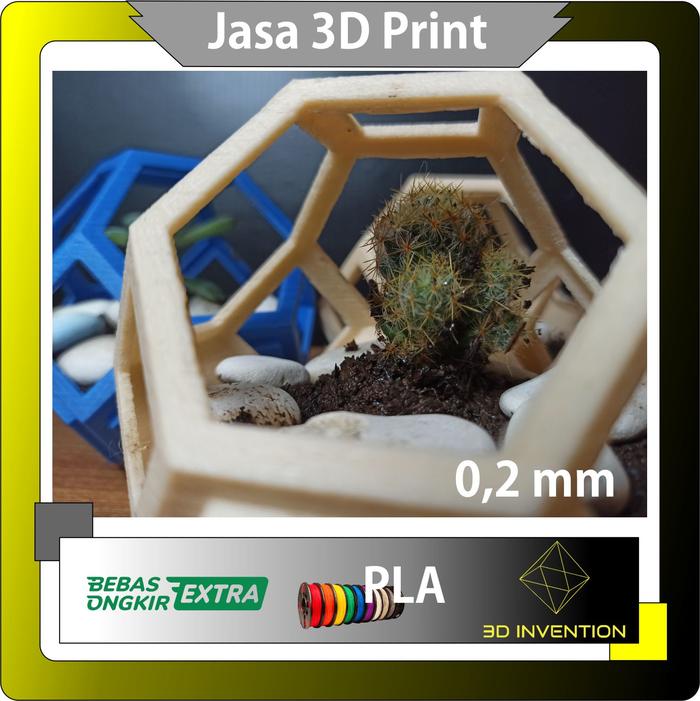 Gambar Jasa Print 3D / Cetak 3 Dimensi / 3D Printing Bandung 0,2 mm PLA dari 3D Invention undefined Tokopedia