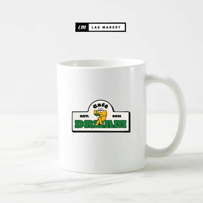 Gambar MUG NCT CAFE 7 DREAM | GELAS NCT DREAM CAFE NCT FANKIT MERCHANDISE - CAFE DREAM, NAME dari La's Market undefined Tokopedia
