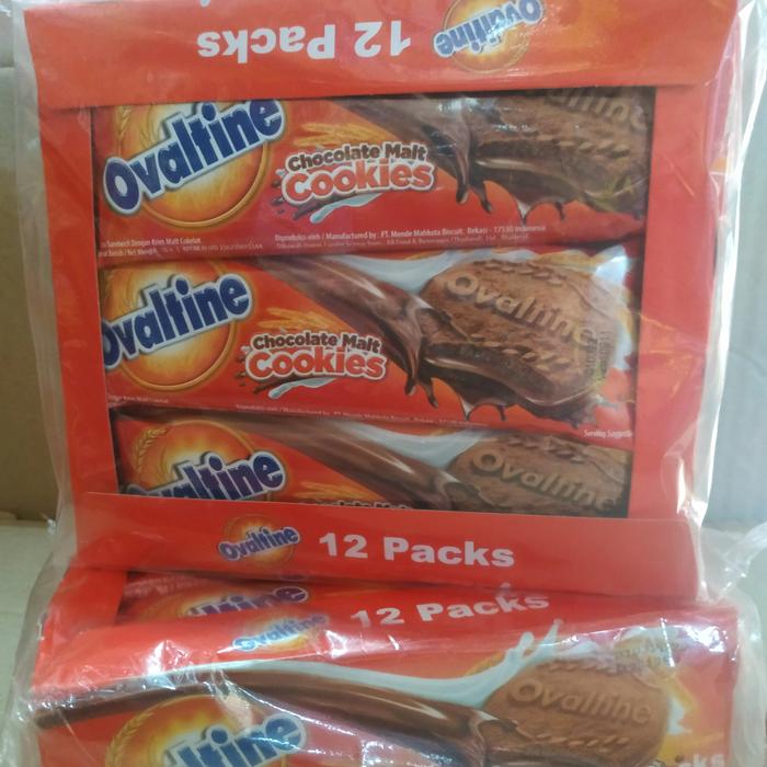 Gambar OVALTINE CHOCOLATE MALT COOKIES 12 PCS dari toko opang berkah undefined Tokopedia