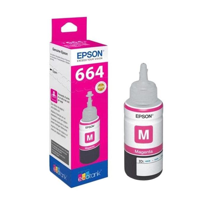 Gambar Tinta Refill EPSON Cartridge T664 T6641 Original - Magenta dari JnJ Online undefined Tokopedia
