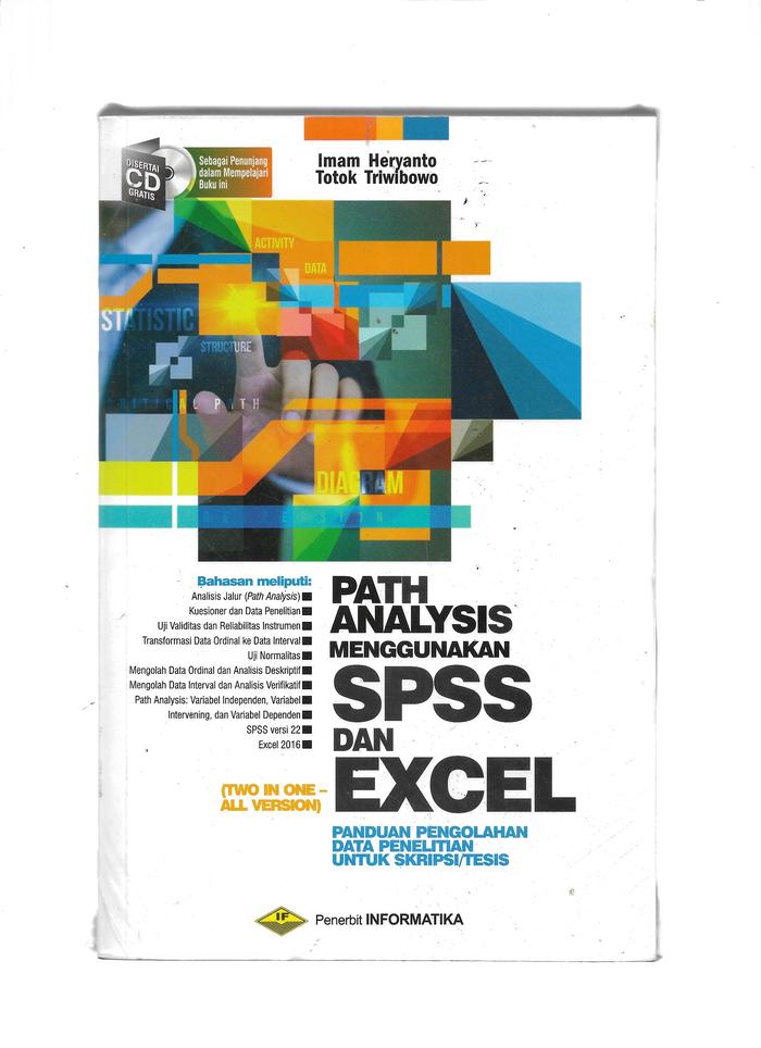Gambar PATH ANALYSIS MG SPSS & EXCEL-IF -UR dari Toko Buku Uranus undefined Tokopedia