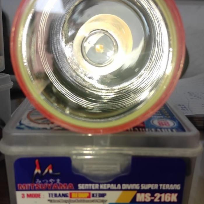 Gambar Senter Kepala Selam Diving Super Terang 80 Watt Mitsuyama MS 216 dari Mulia jaya elektronik_NEW undefined 3 Tokopedia