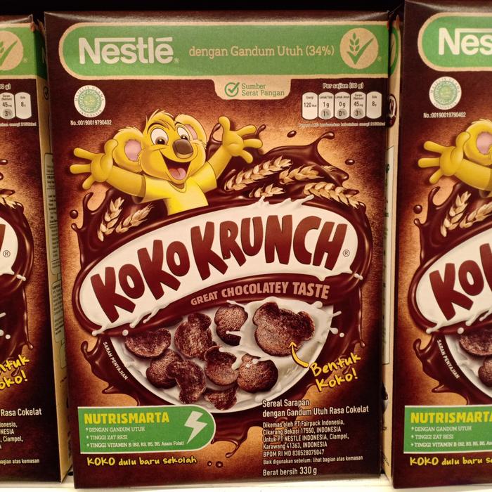 Gambar NESTLE KOKO CRUNCHY 330GRAM dari wwwsansan undefined Tokopedia