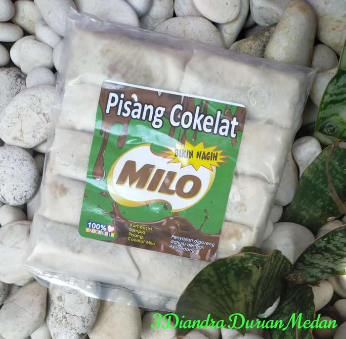 Gambar Piscok Lumeria Cokelat - milo dari 3Diandra Durian Medan undefined Tokopedia