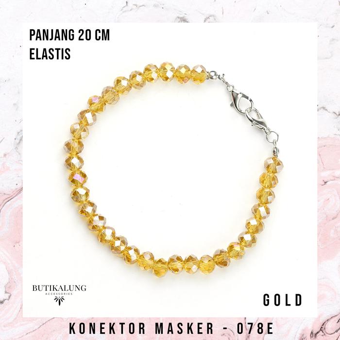 Gambar Konektor Masker Hijab Kancing Pengait Masker Jilbab Pengikat Mask 078 - 078E GOLD dari Approved by Bibi undefined Tokopedia