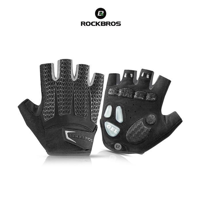 Promo ROCKBROS S169 Bike Glove half Finger Sarung Tangan Sepeda