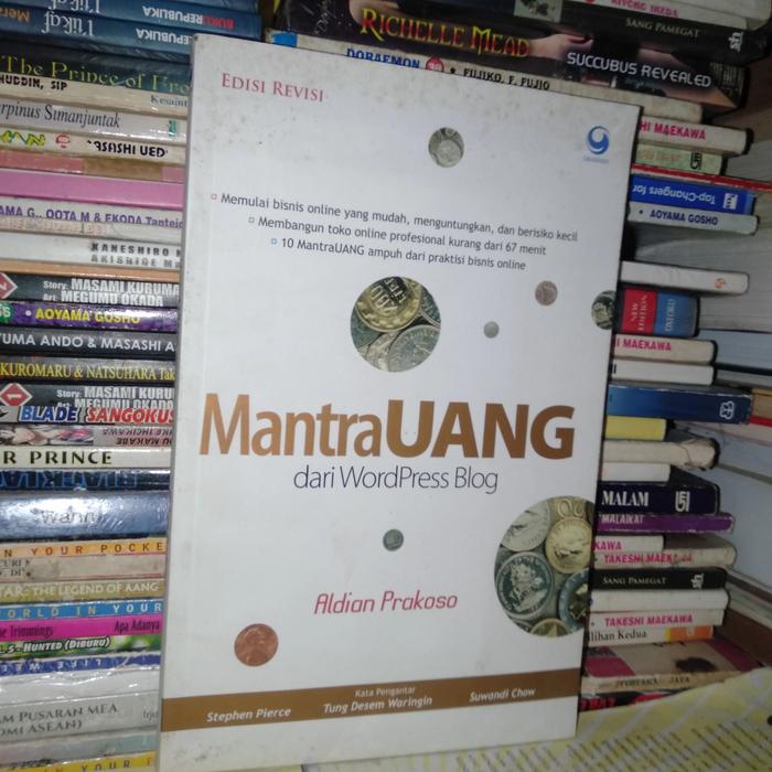 Gambar ORIGINAL BUKU MANTRA UANG DARI WORDPRESS BLOG - ALDIAN PRAKOSO dari Rozer bookstore undefined Tokopedia
