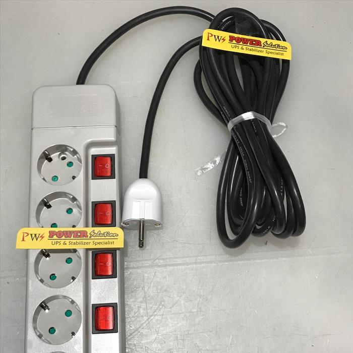 Gambar Kabel listrik extension Stop Kontak kabel colokan Skalar on off lampu - 4L+STEKER I dari Power solution pws undefined Tokopedia