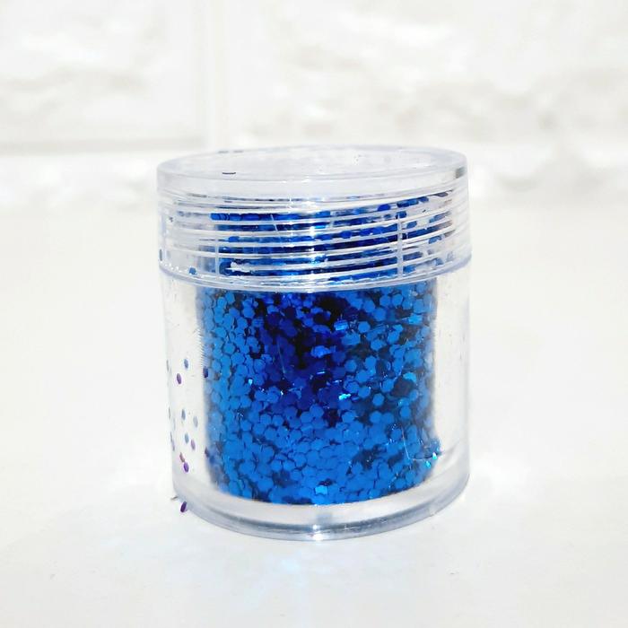 Gambar Bubuk Gliter Tabur Warna Warni Aksesories Gliter Kuku Hias Nail Art - Biru Tua dari MadisonShop undefined Tokopedia