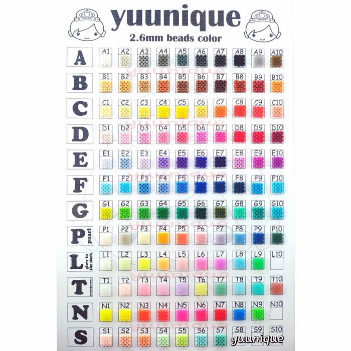 Jual 1000pcs Perler Hama Artkal Fuse Beads Mini refill L