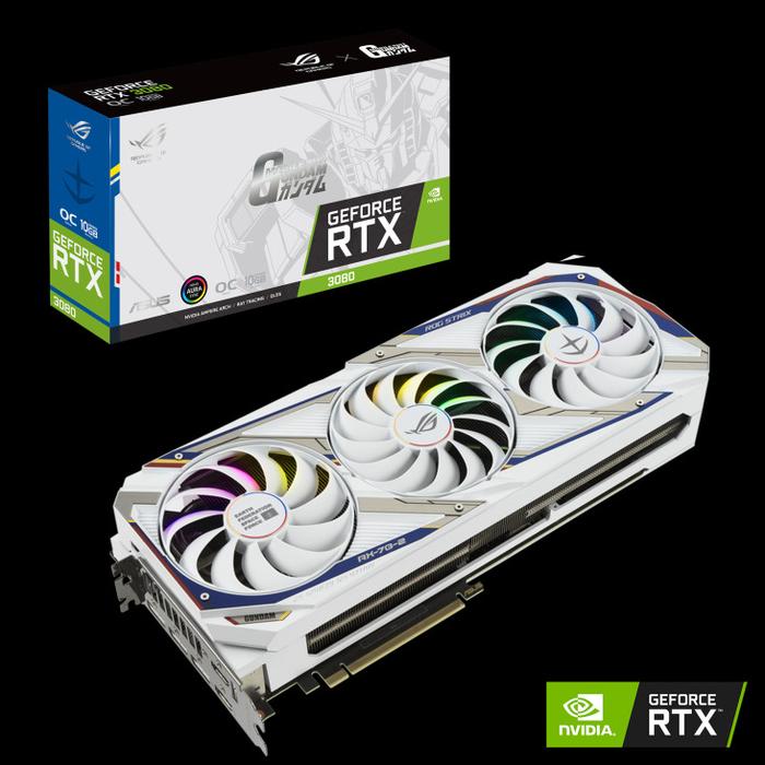 ASUS ROG STRIX RTX 3080 GUNDAM ASUS ROG Strix GeForce RTX 3080