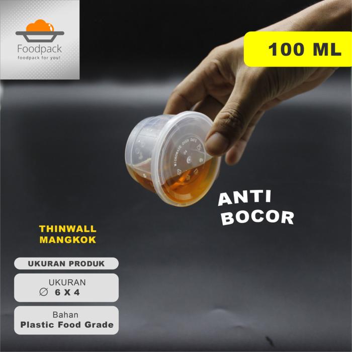 Gambar Thinwall Bulat Isi 25 Set/Bks - Mangkok Makan Plastik - OTB & OTG - OTG 100 dari Food Tools undefined Tokopedia