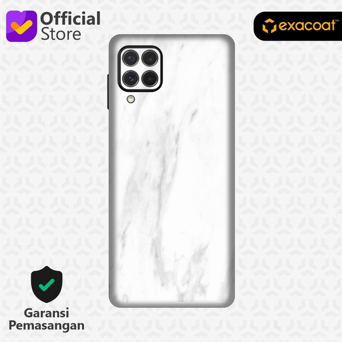 Gambar [EXACOAT] Galaxy M62 3M Skin / Garskin - Marble White - Model Cut Only dari Exacoat Kota Bekasi Tokopedia