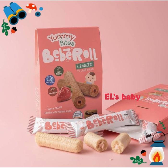 Gambar *ECER* Yummy Bites Bebe Roll - Strawberry dari ELs baby undefined 3 Tokopedia
