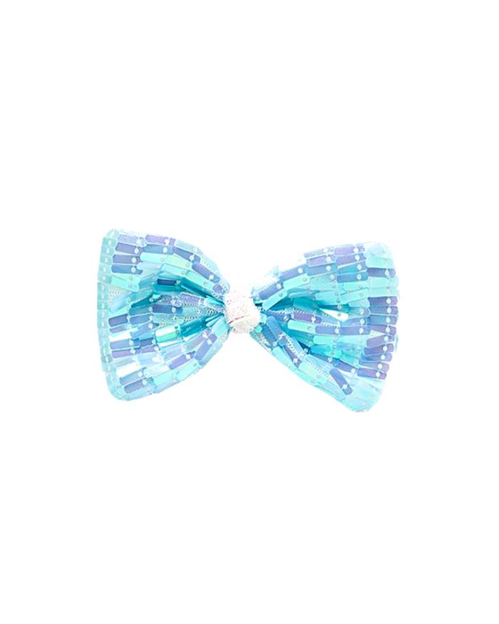 Gambar Stroberi Big Bow Sequin Hair Clip - Bling Blue dari Stroberi Accessories undefined Tokopedia