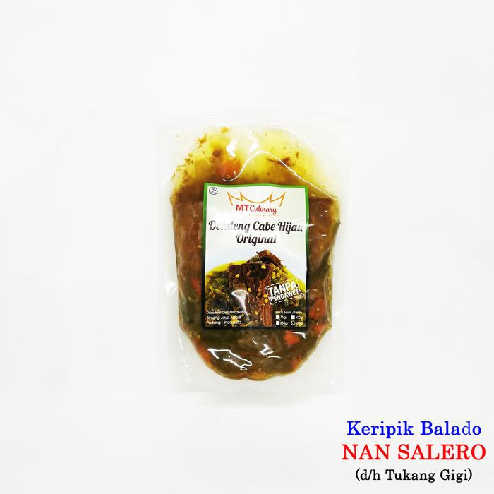 Gambar Dendeng Lado/Cabe Hijau MT Culinary - Original dari Keripik Balado Nan Salero Kota Padang Tokopedia