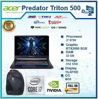 Promo Acer Predator Triton 500 PT515 i7 9750 32GB 512ssd RTX2080