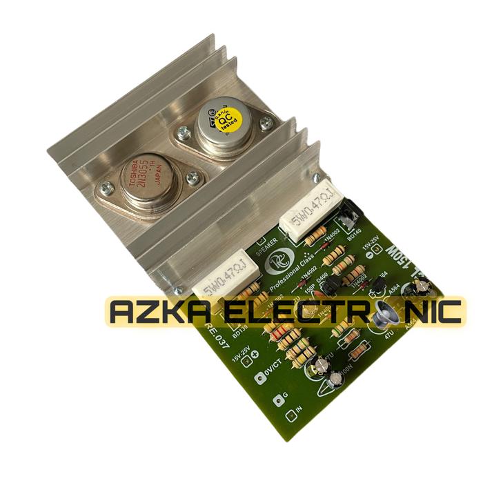 Jual Kit Power Amplifier OCL 150W Mono TR Jengkol - Kota Bandung - Azka