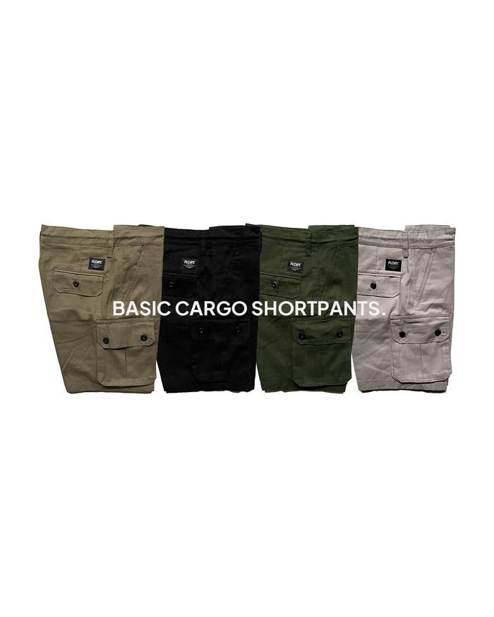 Jual Flory Basic Cargo Short Pants 